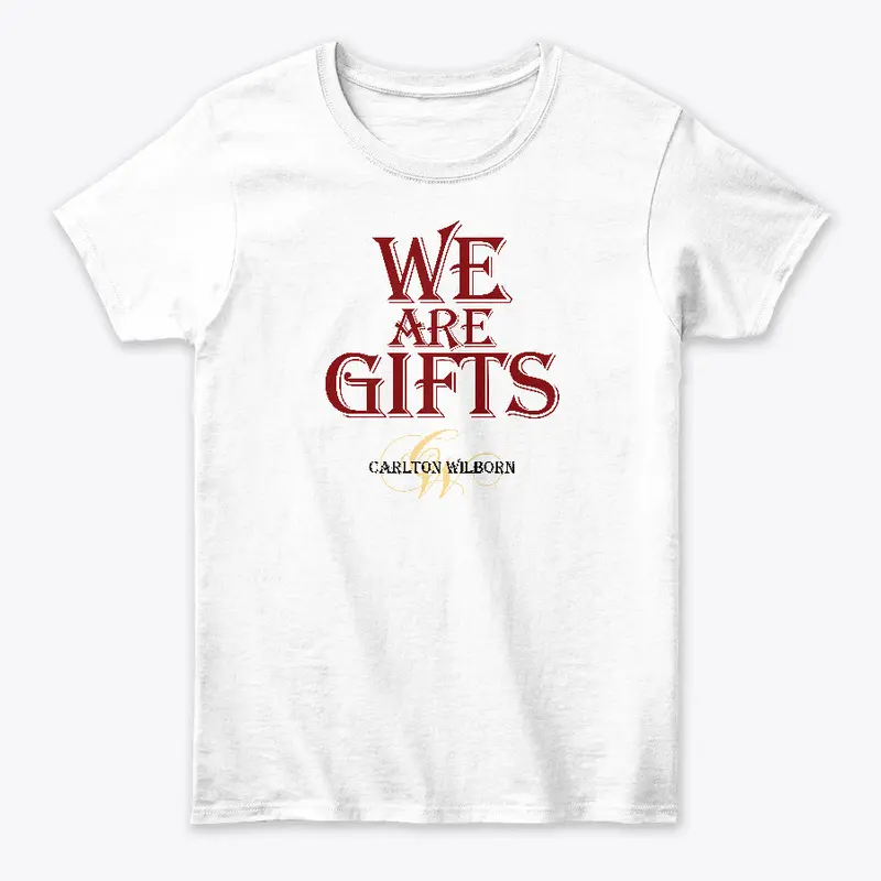 WE ARE GIFTS white