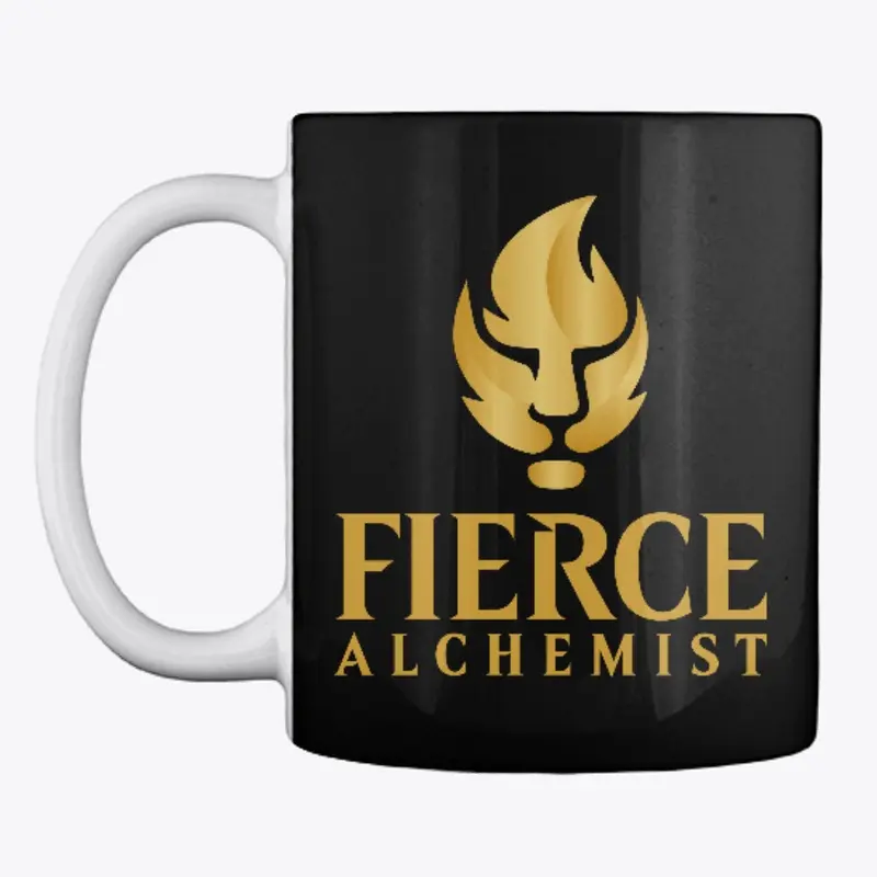 Fierce Alchemist Black Mug