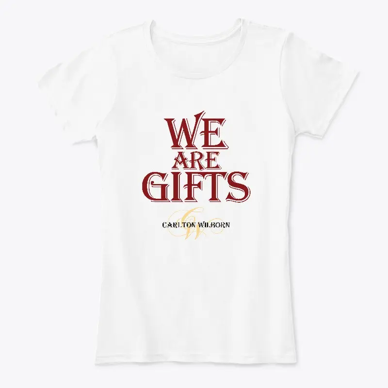 WE ARE GIFTS white